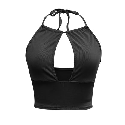 Camisole Halter Vest Women Summer Sexy Hollow Tops Women dealsniper-net