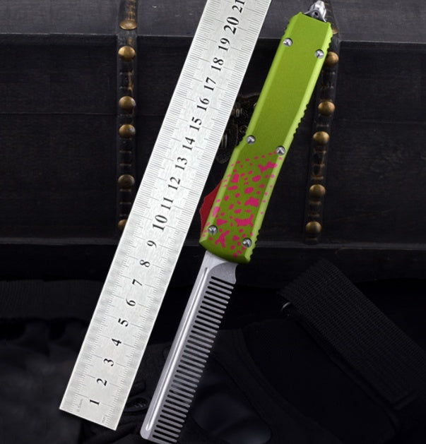 Microtechnology UT85 Items Of EDC Straight Comb Accessories With Injured Teeth Men DealSniper.net Green3