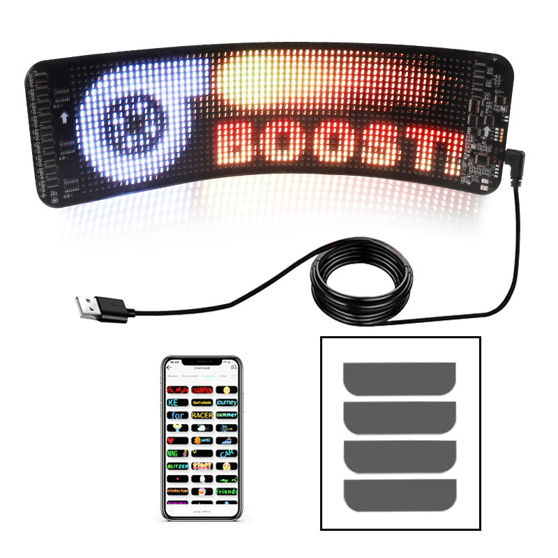 Programmable Car LED Sign LED Full-color