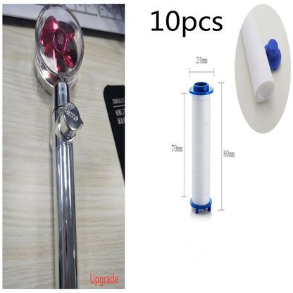 New Turbo Propeller Shower Head Water Saving High Pressure Flow