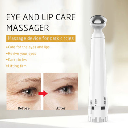 Eye Massager Facial Massager Rechargeable Skin Lifting Machine For Relax Eye Dark Circles, Eye Bags, Wrinkles, Puffiness Under Eyes, White Beauty DealSniper.net