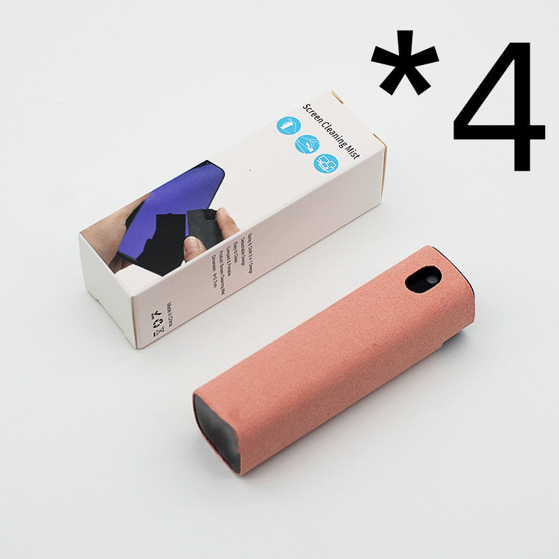 Mobile Phone Screen Cleaner Artifact Storage Integrated Electronics DealSniper.net 4pcs Pink Without shell