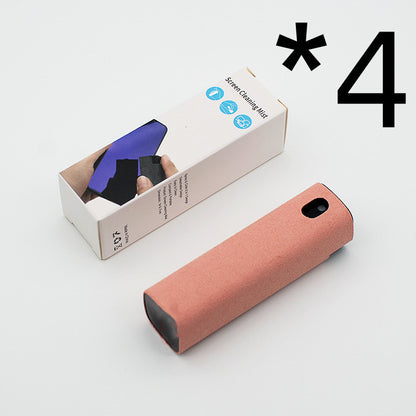 Mobile Phone Screen Cleaner Artifact Storage Integrated Electronics DealSniper.net 4pcs Pink Without shell