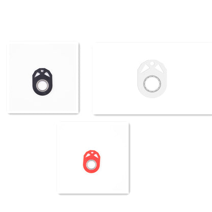 Creative Fidget Spinner Toy Keychain Hand Spinner Anti-Anxiety Toy Deals dealsniper-net Set 17mm 1PC