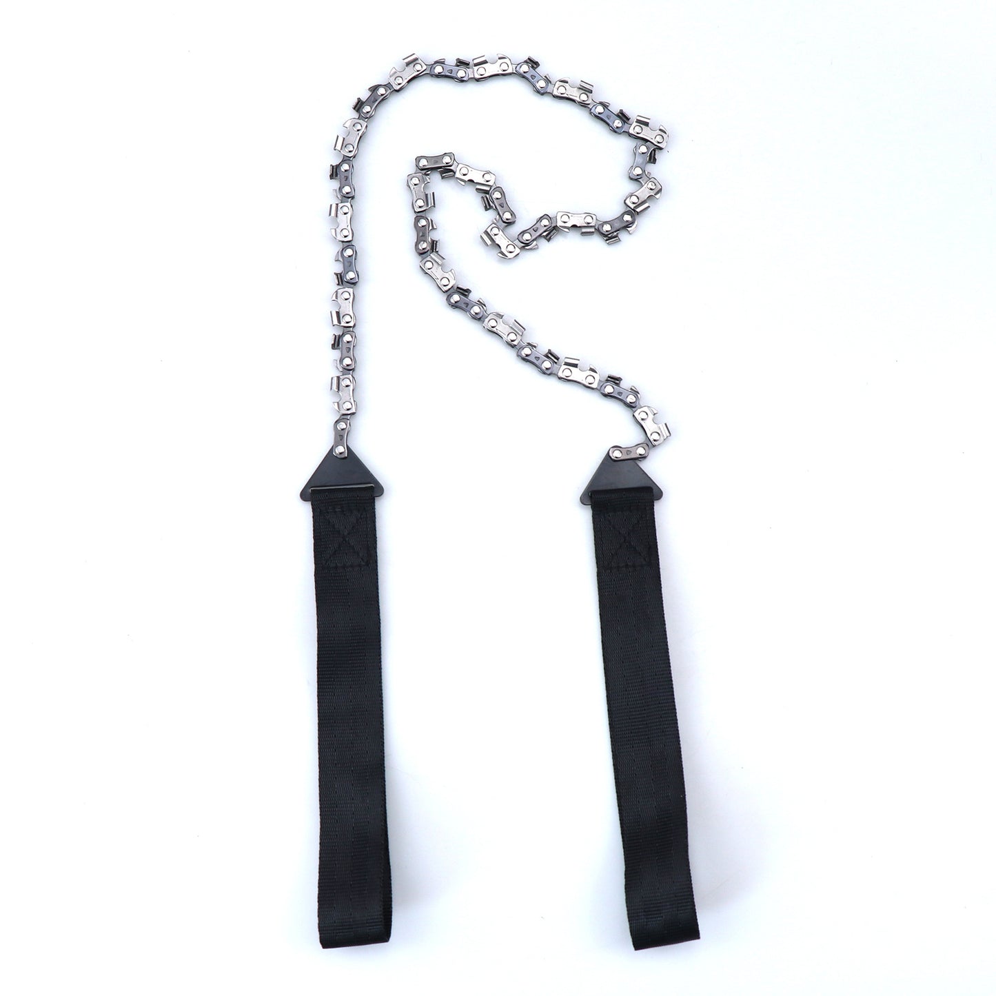24 inch portable hand chain saw outdoor survival hand saw garden garden hand saw outdoor wire saw Outdoor DealSniper.net 33teeth black