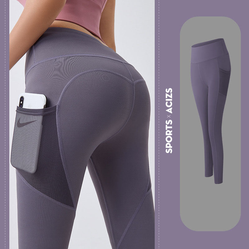 Yoga Pants Women With Pocket Leggings Sport Girl Gym Leggings Women Gym From House