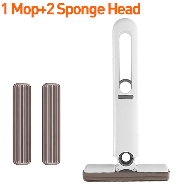 Mini Mop Portable Self-Squeeze Short Mop Hand Wash-Free Kitchen DealSniper.net
