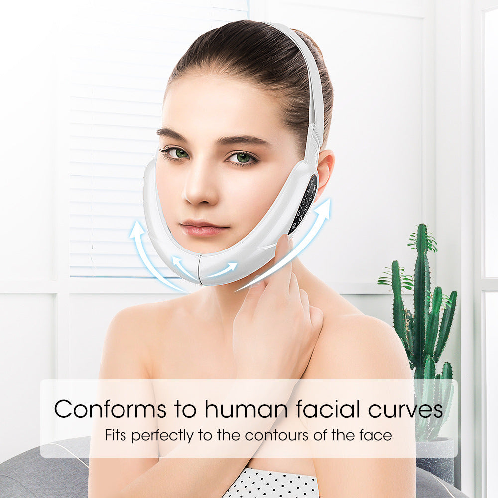 Hot Compress Micro Current Facial Massage Device