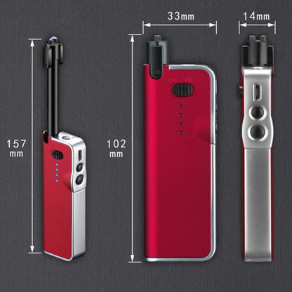 Creative Retractable Charging Windproof Flameless Lighter