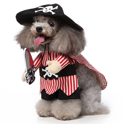 European And American Pet Products Clothing Pets dealsniper-net PF79 Pirate With Knife L