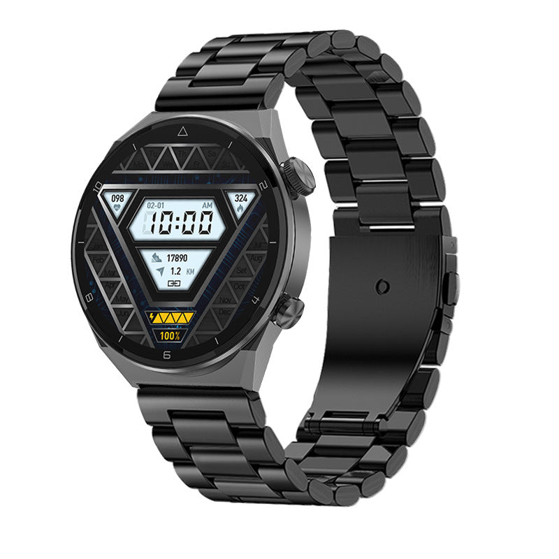 DT3promax Smart Watch Bluetooth Wireless Charger Jewelry dealsniper-net Black Three Plants