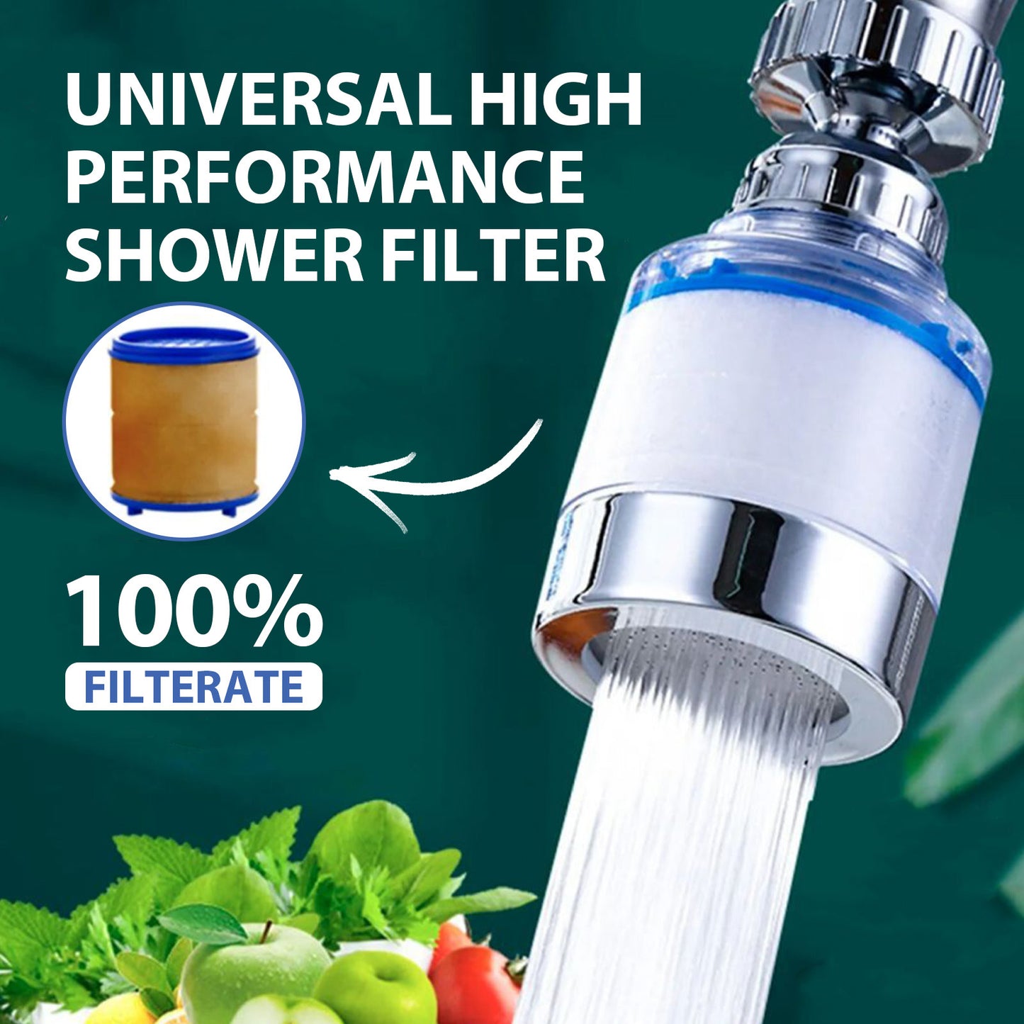 360 Degree Rotating Faucet Filter Water Purifier Faucet Filter Kitchen DealSniper.net