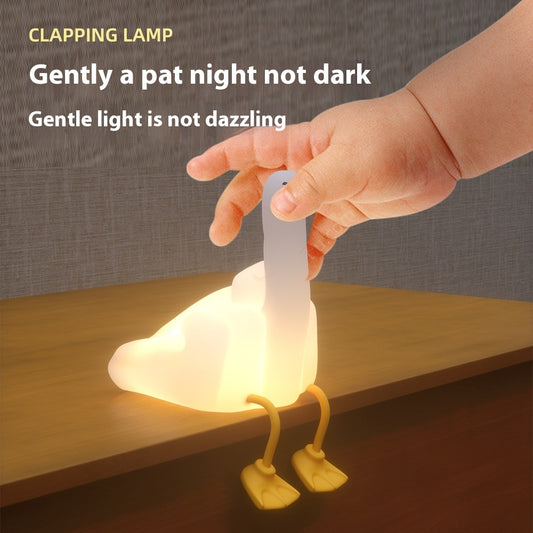 Cross-border Creative Gift Middle Finger Duck Small Night Lamp