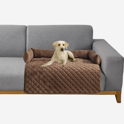 Pet Dog Sofa Bed Dog Beds For Large Dogs Cushion Pets dealsniper-net Pet Pad Coffee With Pillow 75x120cm