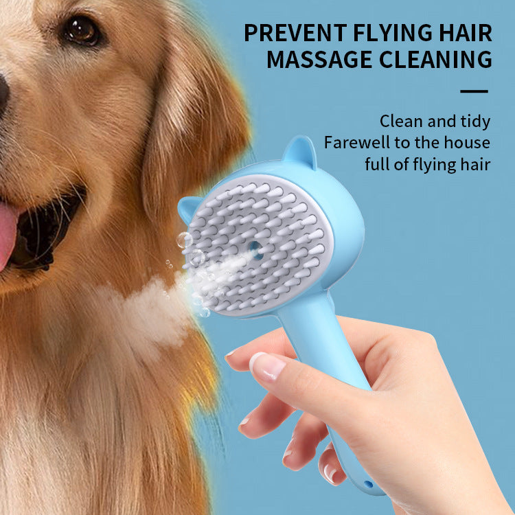 Hair Cleaning Brush With Mist Multifunctional Cat Grooming Pets dealsniper-net