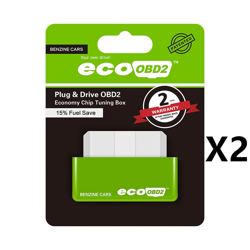 Plug And Play ECOOBD2 Gasoline Car Fuel Economy ECO OBD2 Driver Vehicle dealsniper-net Green2PC