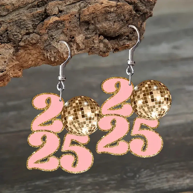 Retro Fashion Digital Earrings Jewelry dealsniper-net