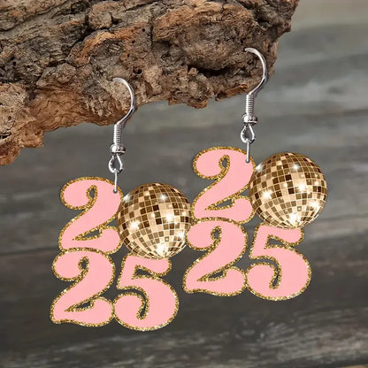 Retro Fashion Digital Earrings Jewelry dealsniper-net