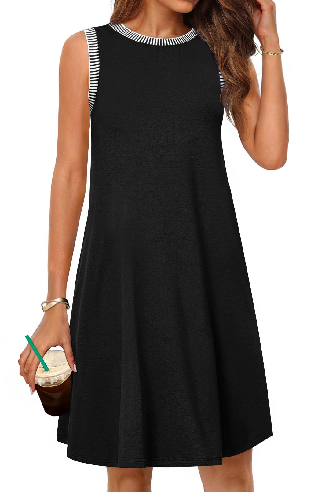 Women's Summer Spring Casual Beach Sundress Women Gym From House L