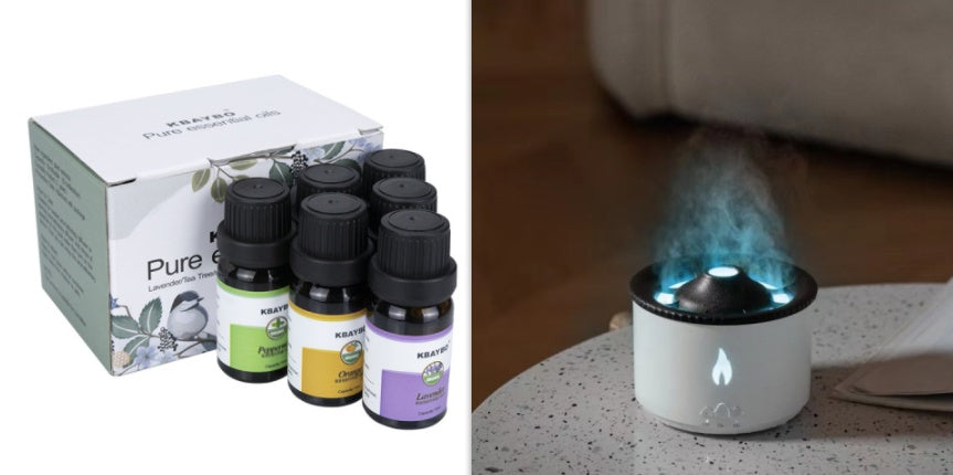 New Creative Ultrasonic Essential Oil Humidifier Diffuser