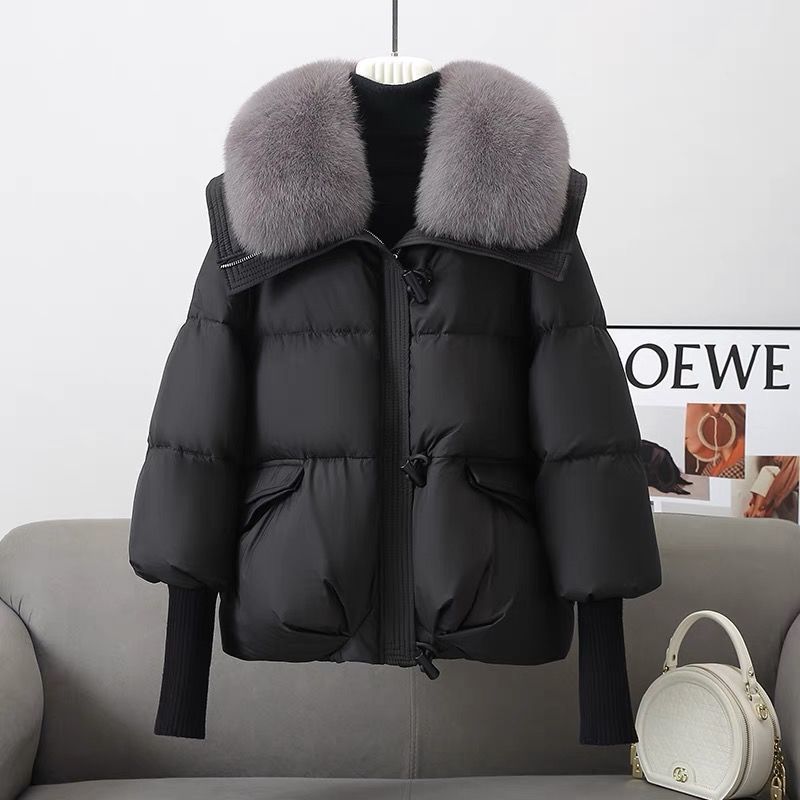 Down Cotton-padded Jacket Women's Short Clothing