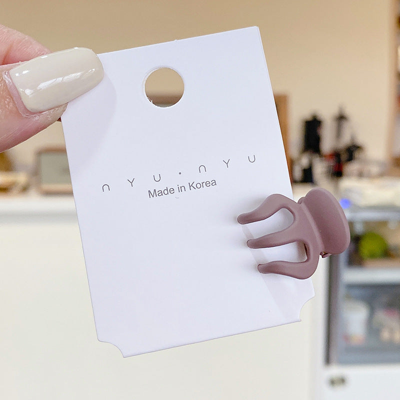 High Ponytail Grip Fixed Gadget Barrettes Beauty DealSniper.net Khaki 2CM