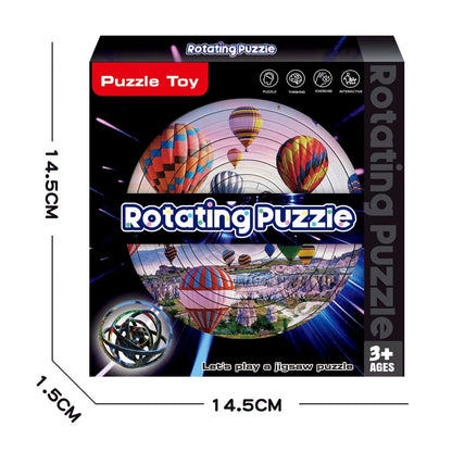 Rotating Puzzle Decompression 3D Educational Toys Kids DealSniper.net