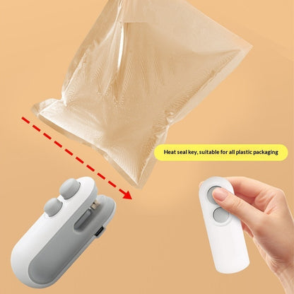 Mini 2 In 1 Sealer Heat Sealer Bag Opening Machine Kitchen Gym From House