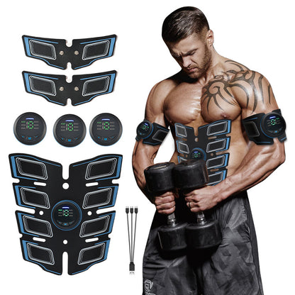 Home EMS Fitness Belt Abs Abdominal Massager Sports Gym From House