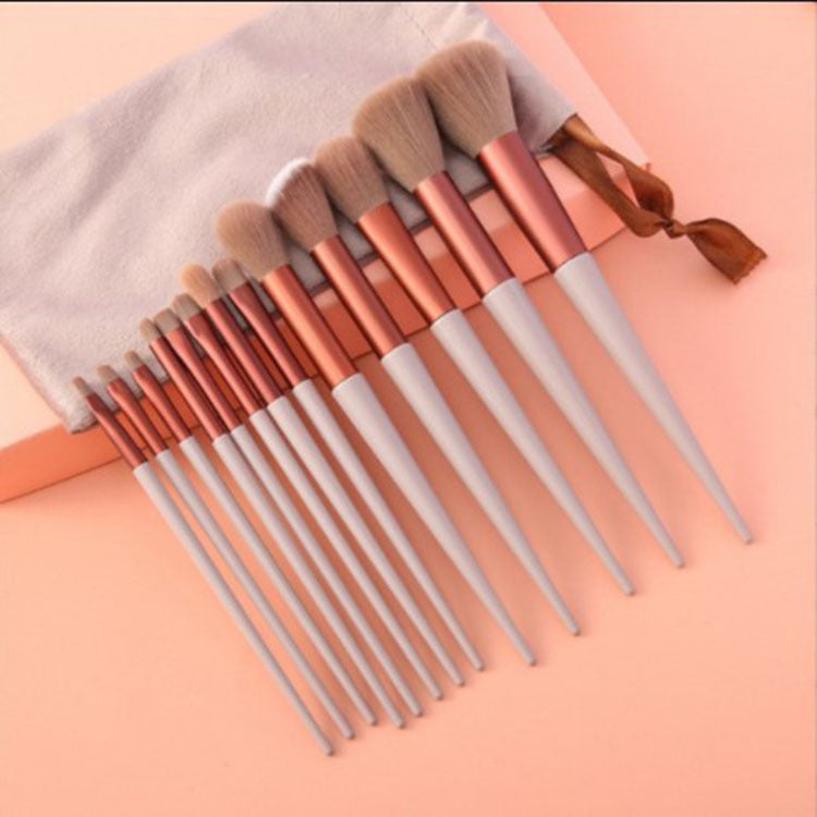 13Pcs Makeup Brush Set Make Up Concealer Brush Blush Powder Beauty dealsniper-net 13coffee OPP Bags