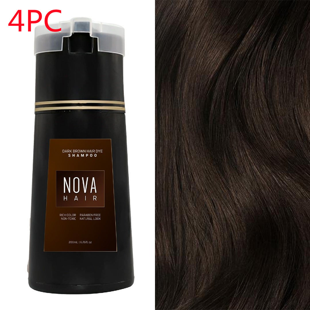 Hair Dyeing Hair Care Shampoo Natural Fast White Hair Dyed