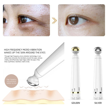 Eye Massager Facial Massager Rechargeable Skin Lifting Machine For Relax Eye Dark Circles, Eye Bags, Wrinkles, Puffiness Under Eyes, White Beauty DealSniper.net