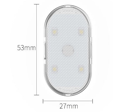 Car Lighting Reading Light Touch Sensing Usb Rechargeable Light Vehicle DealSniper.net