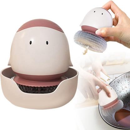 Automatic Liquid Filling Dishwashing Brush Kitchen Dish Brush Kitchen DealSniper.net