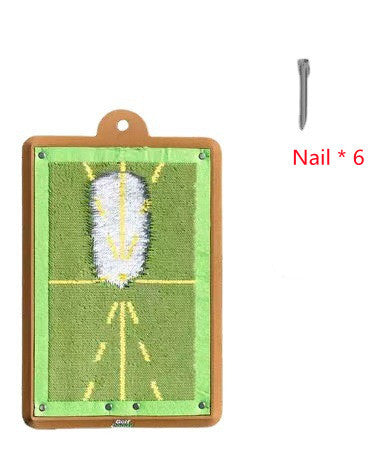 Portable Golf Training Mat For Swing Detection Batting Ball Trace Outdoor dealsniper-net