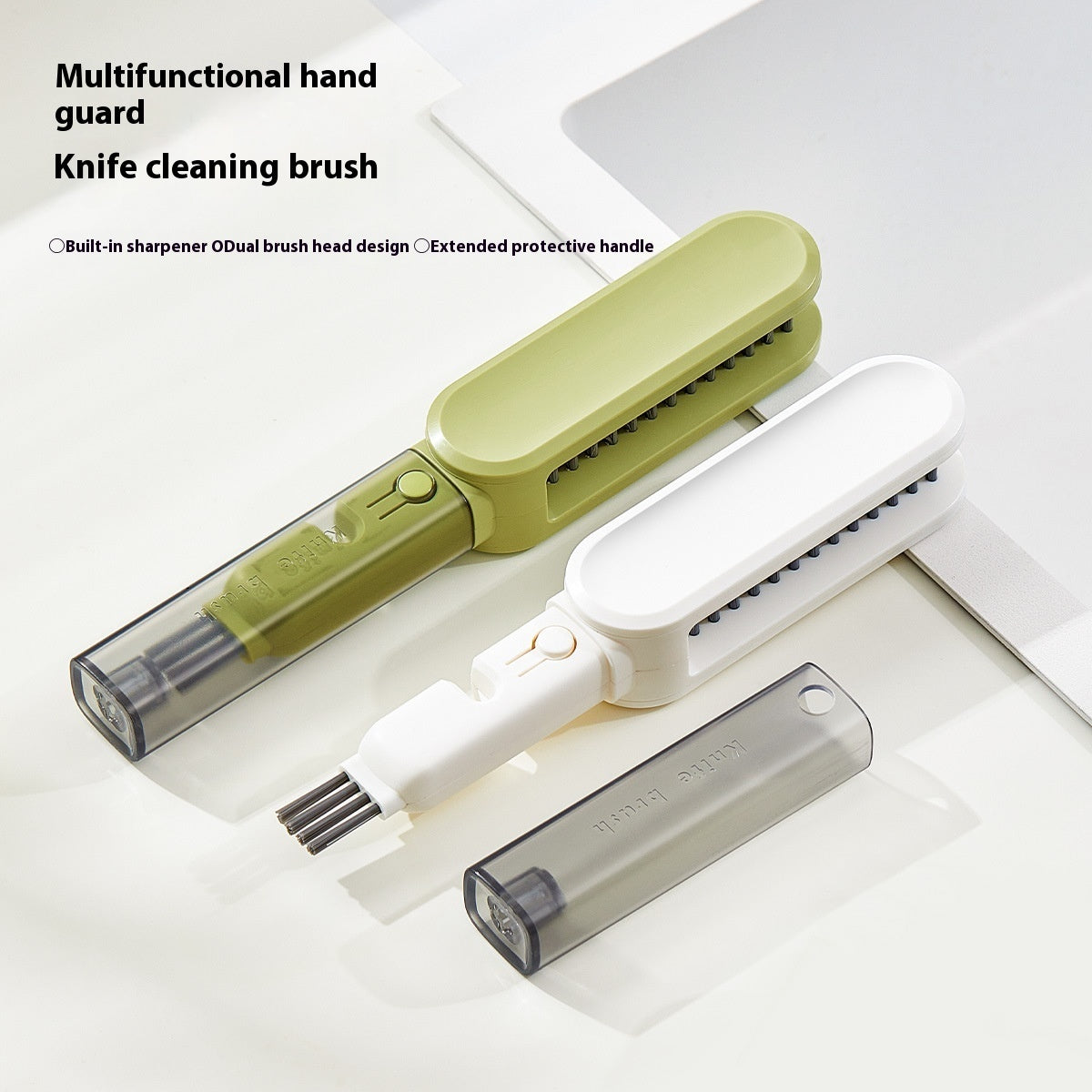 Multifunctional Hand Guard Cutter Cleaning Brush Kitchen Gym From House