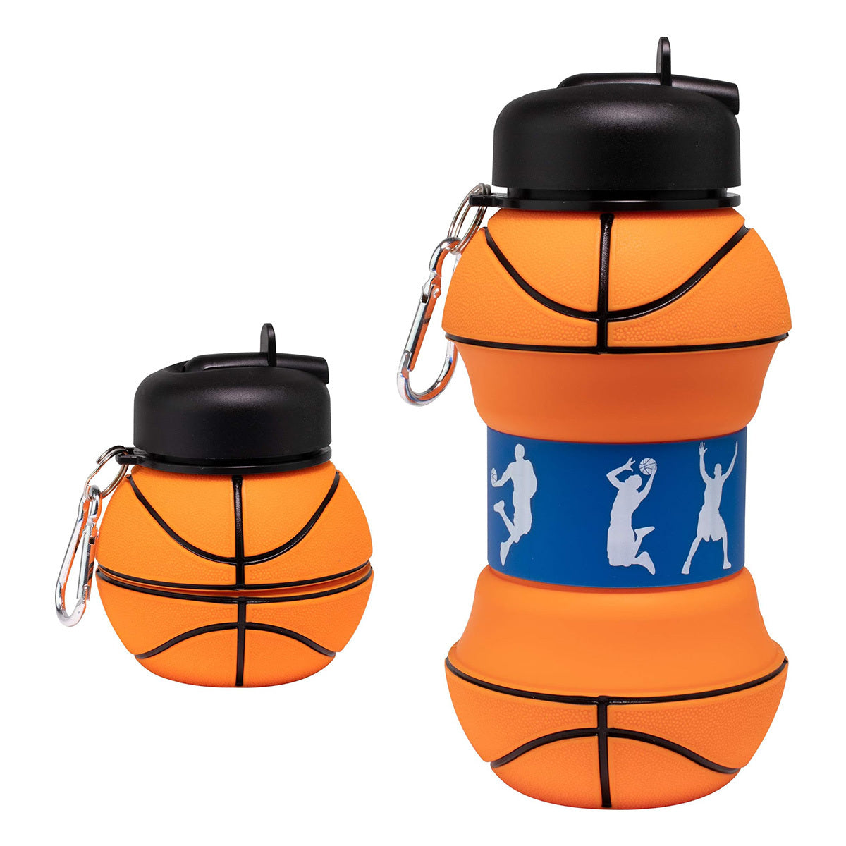 Sports Water Bottle Silicone Collapsible Spherical Drinking Mug