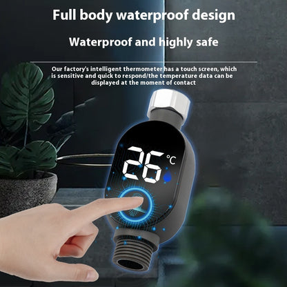 Household Visual LED Faucet Thermometer Health DealSniper.net