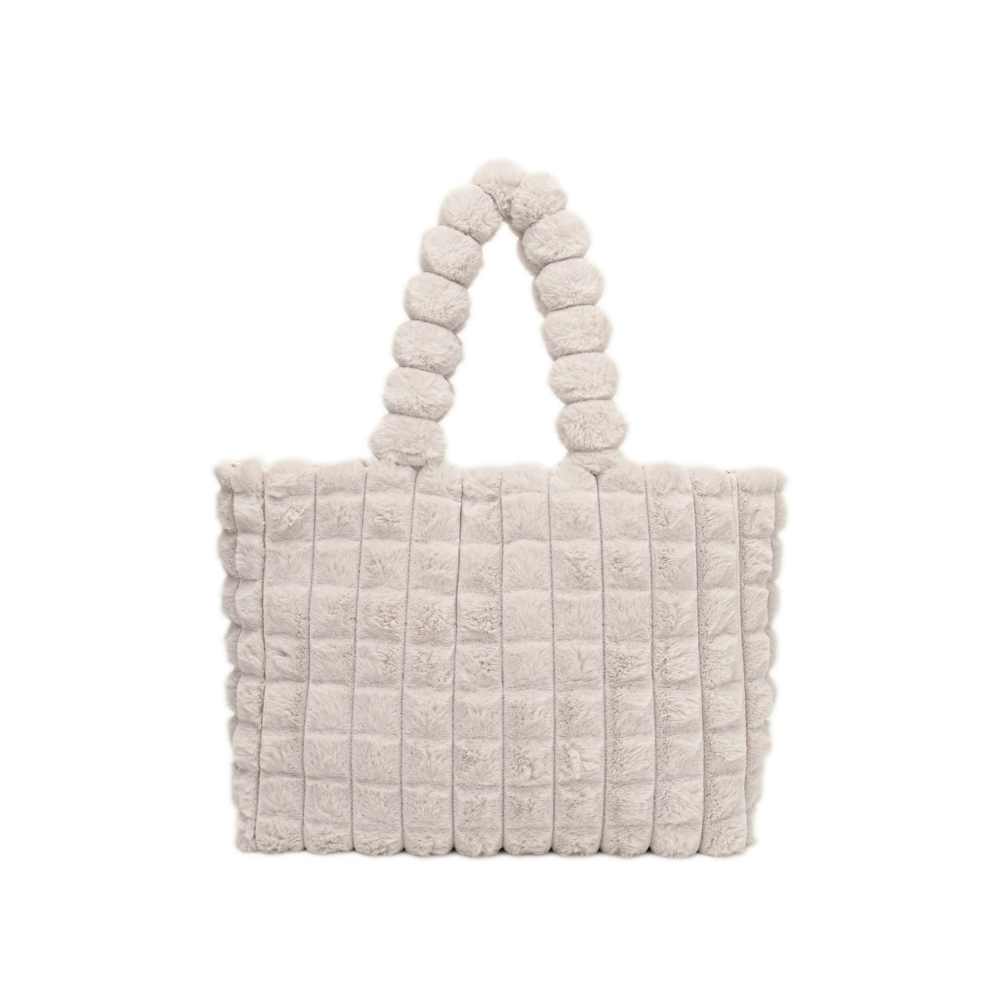 Plaid Handbags Winter Fashion High Capacity Women dealsniper-net Beige L
