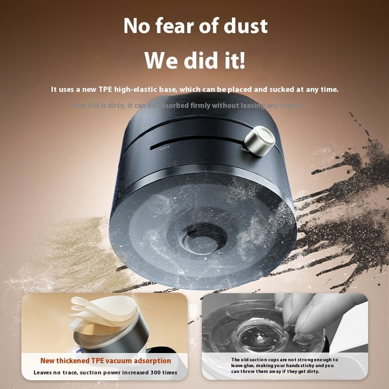 Foldable Magnetic Vacuum Car Phone Holder Foldable Suction Cup Vehicle Gym From House