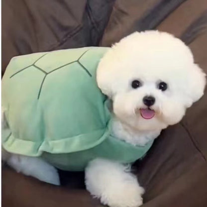 Turtle Shell Pet Vest Funny Clothes Pets Gym From House Turtle Shell Front Leg Opening Medium