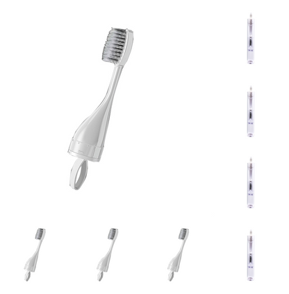 Creative Soft Toothbrush Set Travel Portable Mini Dental Set Storage Box