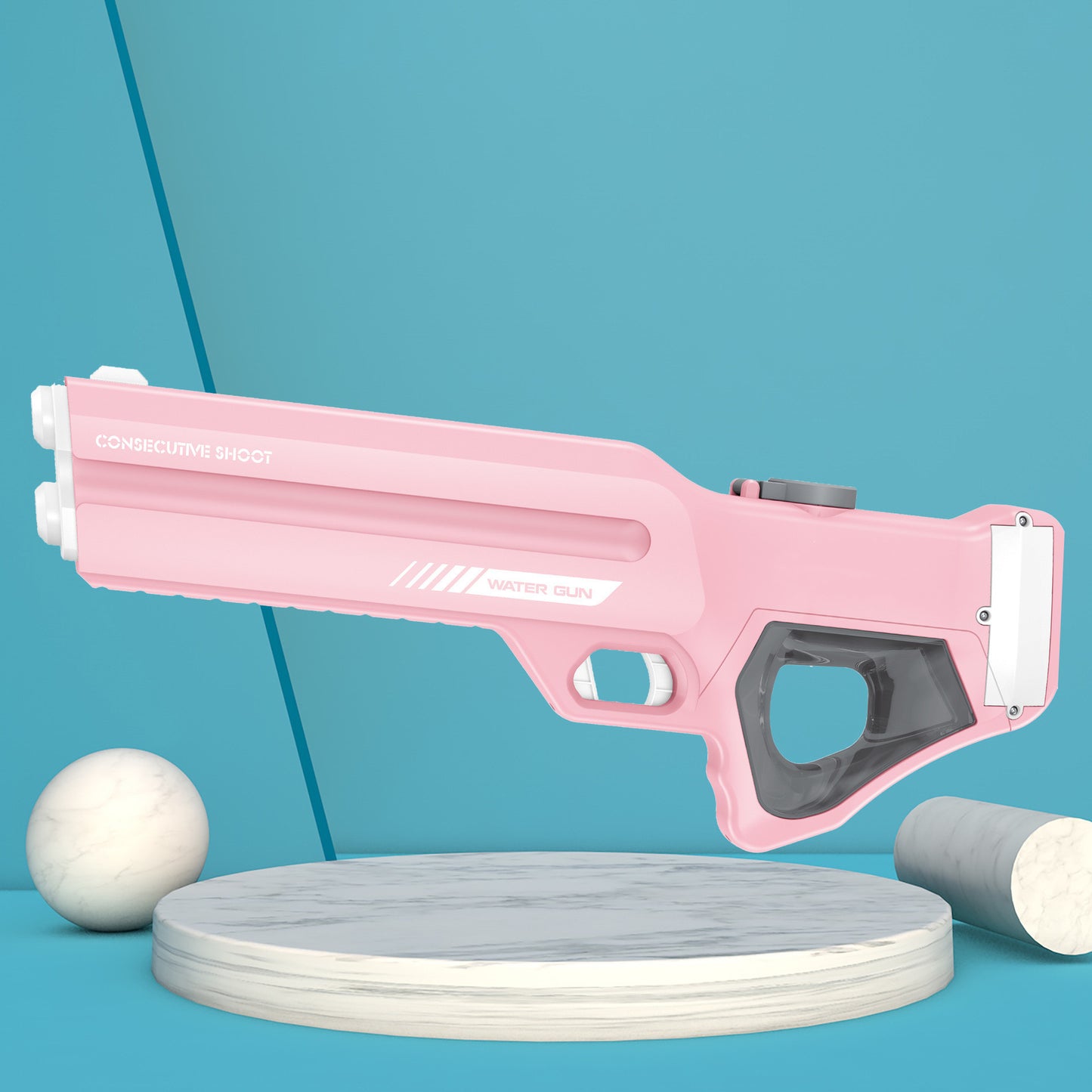 Children's Fashion Self-priming Electric Water Gun Kids DealSniper.net Pink USB
