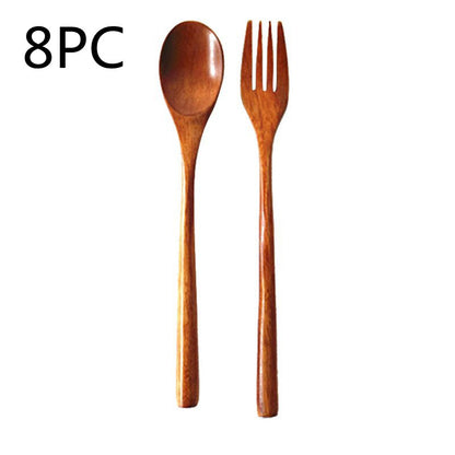 Kitchen Wooden Bamboo Spoon Cooking Utensil Tools