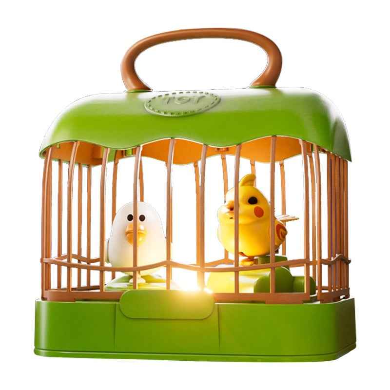 Talking Birdcage Aquarium Children's Light Music Educational Toys Kids dealsniper-net