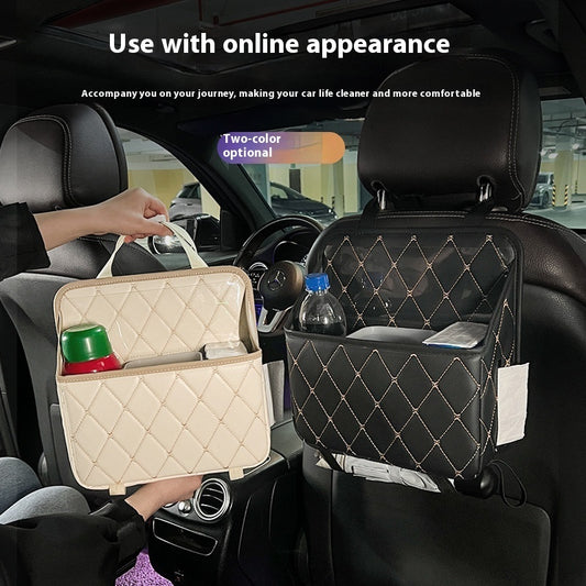 Car Seat Hanging Storage Bag Car Trash Can Vehicle Gym From House