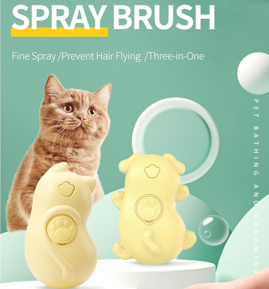 Electric One-click Disposable Spray Brush Cleaning Pets dealsniper-net
