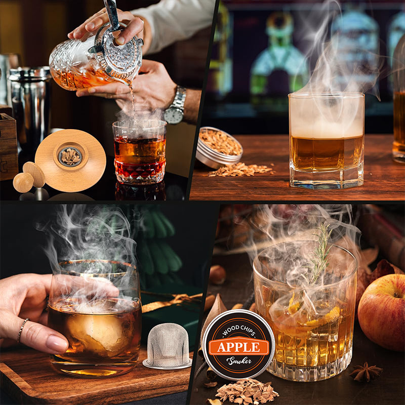 Cocktail Smoked Suit Wood Chips House DealSniper.net