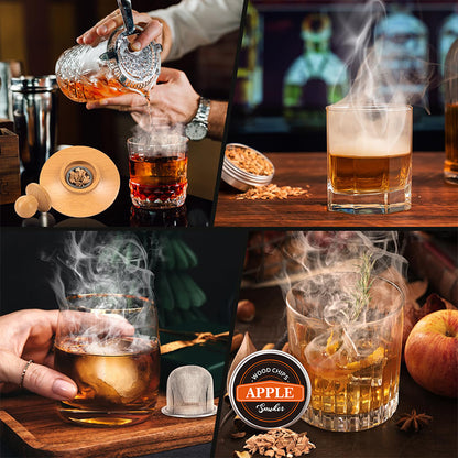 Cocktail Smoked Suit Wood Chips House DealSniper.net
