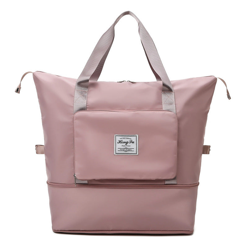 Dry And Wet Separation Sports Portable Shoulder Bag Women DealSniper.net Pink